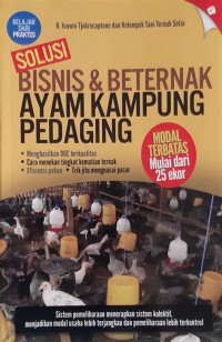 Beternak Ayam Pedaging