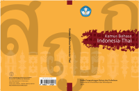 Kamus Bahasa Indonesia - Thai