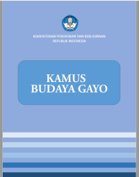 KAMUS BUDAYA GAYO