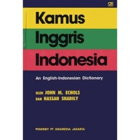 Kamus Inggris Indonesia