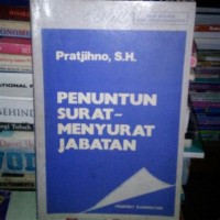 Penuntun Surat Menyurat Jabatan