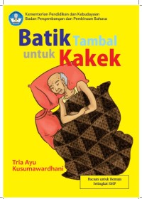 Sampul Batik Tambal untuk Kakek